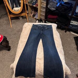 DL1961 Dark Blue Flare Jeans